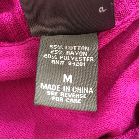 Dots Fuscia Pullover Cowl Neck Sweater - Picture 7 of 7